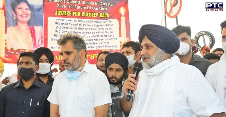 Sukhbir Singh Badal consoles family of victim girl who committed suicide post-exploitation