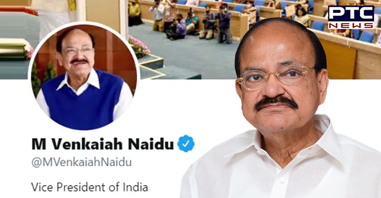'Dropped due to inactivity': Twitter restores blue tick on VP Venkaiah Naidu's personal handle