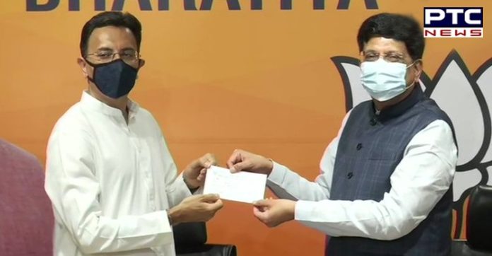 Jitin Prasada joins BJP ahead of 2022 Uttar Pradesh polls Jitin Prasada joins BJP ahead of 2022 Uttar Pradesh polls