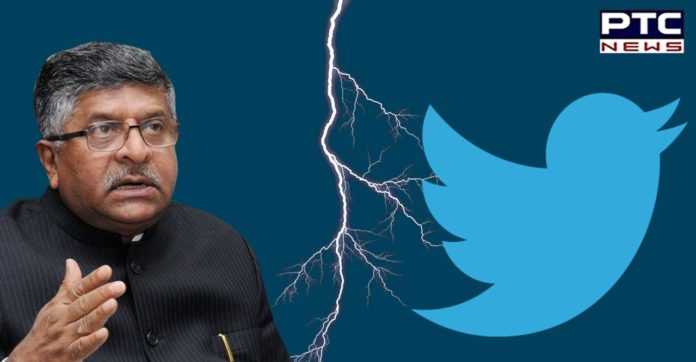 Twitter failed to comply with IT rules; it deliberately chose path: IT Minister Twitter failed to comply with IT rules; it deliberately chose path: IT Minister