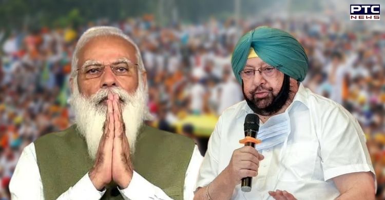 Ahead of Punjab elections 2022, Captain Amarinder Singh urges PM to resolve farmers' protest
