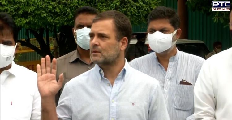 Rahul Gandhi seeks Amit Shah's ouster over Pegasus controversy