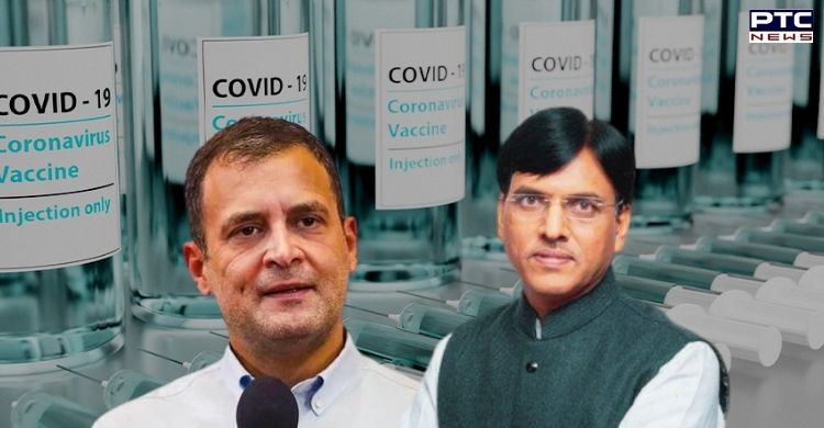 Rahul Gandhi takes dig at new Health Minister Mansukh Mandaviya over vaccine shortage