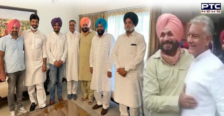 Tipped to be Punjab Congress President, Navjot Singh Sidhu meets Sunil Jakhar, other Congress leaders
