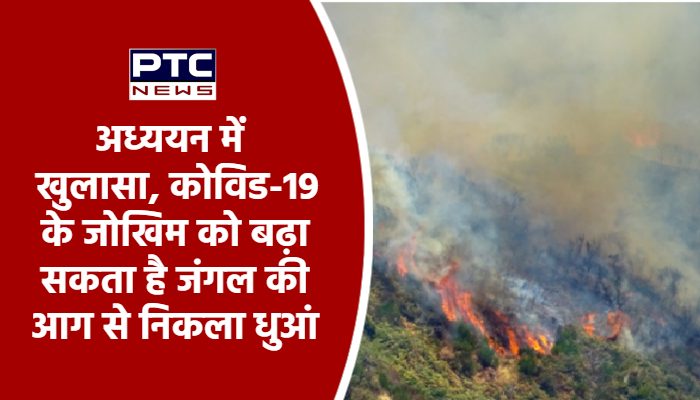 अध्ययन में खुलासा, कोविड-19 के जोखिम को बढ़ा सकता है जंगल की आग से निकला धुआं