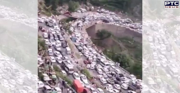 Fact Check: Viral clip of traffic snarl is not from Himachal Pradesh