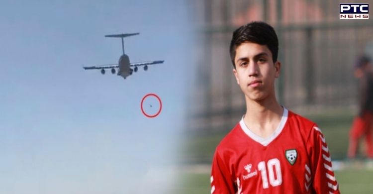 Afghanistan footballer died after falling from US plane leaving Kabul