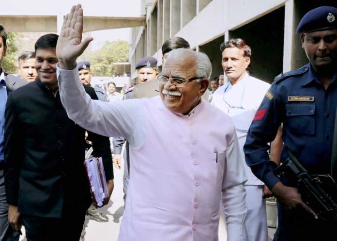 Haryana CM Manohar Lal Khattar received a threat