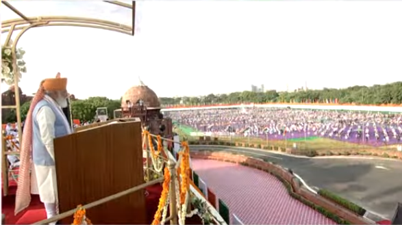 PM Modi greets nation on 75th I-Day, remembers India's freedom fighters