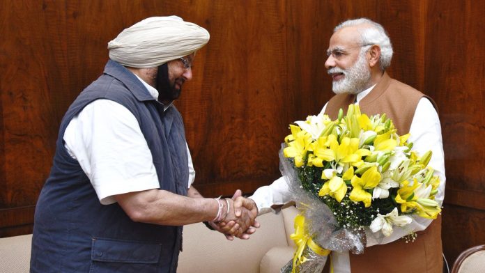 Punjab CM calls on PM Modi, demands repeal of three farm laws