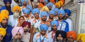 Olympic bronze medalist Indian men's hockey team pays obeisance at Golden Temple