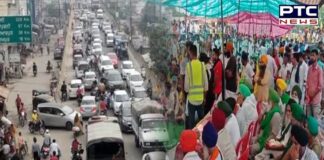 Farmers Protest: Farmers block Jalandhar-Phagwara stretch along NH-1