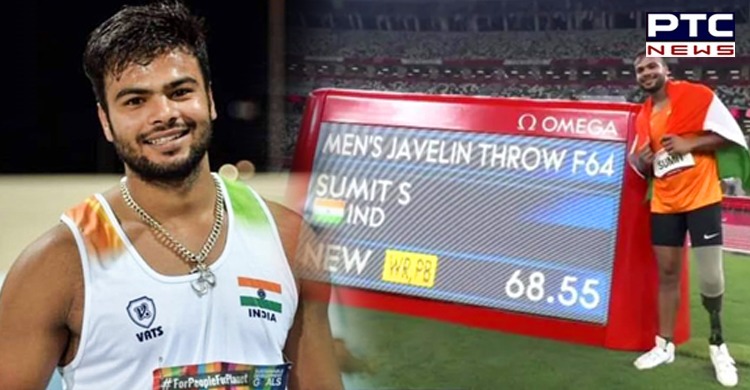 Tokyo Paralympics: Sumit Antil wins gold, creates new World Record in F64 javelin throw