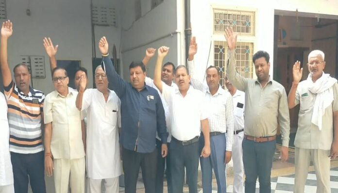 Farmers' Bharat Bandh got the support of traders (1)