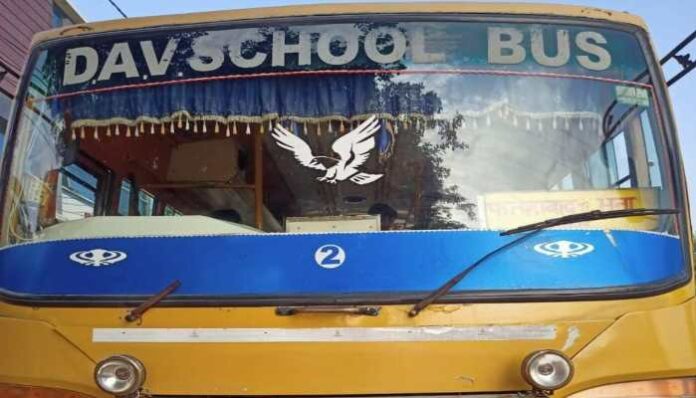 School bus accident in Fatehabad of Haryana (1)