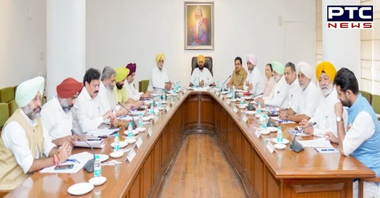 Punjab CM Charanjit Singh Channi holds state cabinet meeting; two ministers absent