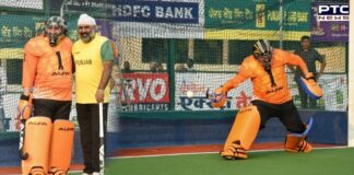 Surjit Hockey Tournament: Punjab CM Charanjit Singh Channi turns goalkeeper
