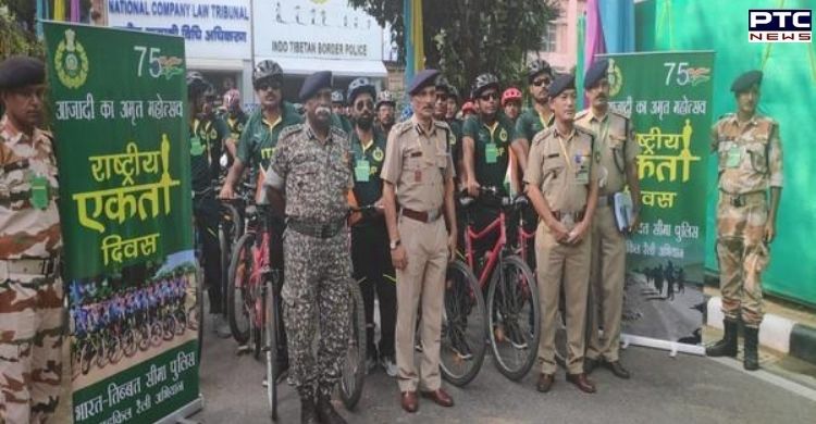 10 ITBP cycle rallies conclude at Raj Ghat in Delhi