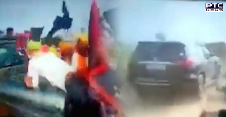 Lakhimpur Kheri: Viral video shows farmers being run over by SUV in UP district