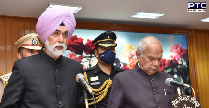 Punjab Governor administers oath to PPSC Chairman in presence of Charanjit Singh Channi Punjab Governor administers oath to PPSC Chairman in presence of Charanjit Singh Channi