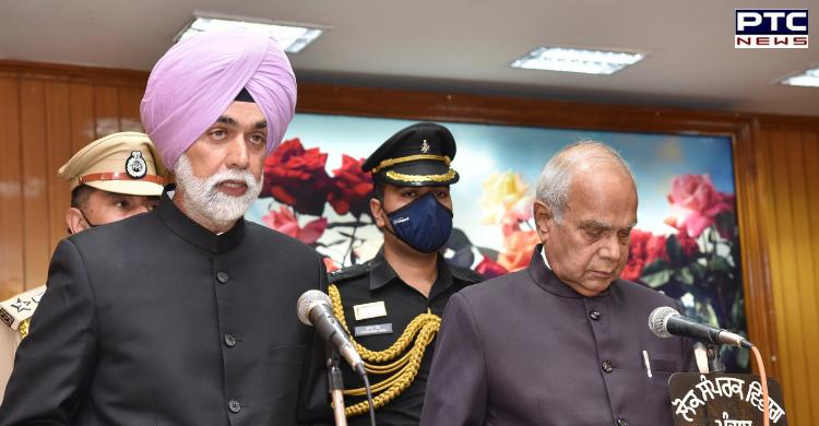 Punjab Governor administers oath to PPSC Chairman in presence of Charanjit Singh Channi