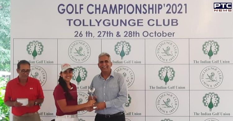 Mannat Brar of Chandigarh's St Kabir win laurels in golf in Kolkata