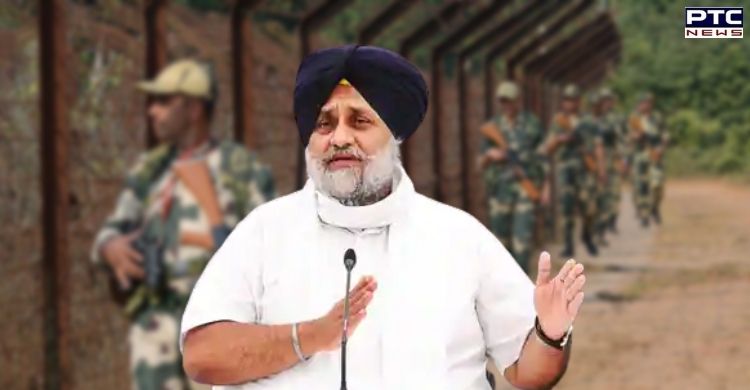 Sukhbir Singh Badal slams Punjab Govt over Centre's decision to extend BSF jurisdiction along borders