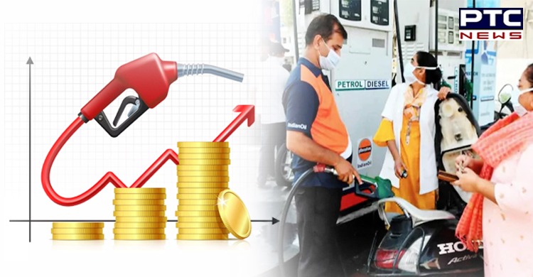 Petrol-Diesel Price: ਲਗਾਤਾਰ 5ਵੇਂ ਦਿਨ ਪੈਟਰੋਲ-ਡੀਜ਼ਲ ਦੇ ਵਧੇ ਭਾਅ, ਜਾਣੋ ਅੱਜ ਦੀਆਂ ਕੀਮਤਾਂ