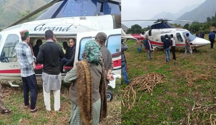 खराब मौसम ने रोका सीएम जयराम का हेलीकॉप्टर, खेत में करवानी पड़ी इमरजेंसी लैंडिंग