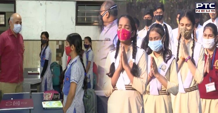 Covid-19: Delhi schools reopen with 50 pc capacity