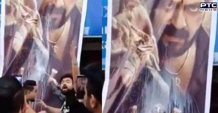 Fans pour milk on 'Antim' poster; Salman Khan asks them to feed it to underprivileged