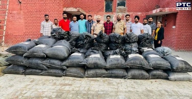 Punjab Police recovers 1,800 kg poppy husk in Moga, 11 booked