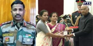 Galwan valley clash hero Col Santosh Babu posthumously receives Mahavir Chakra
