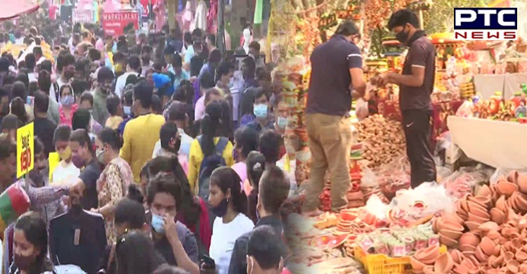 Diwali 2021: Markets witness heavy footfall, shopkeepers hope for better business this year