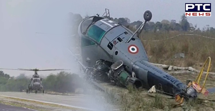 IAF helicopter crash-lands in Arunachal Pradesh