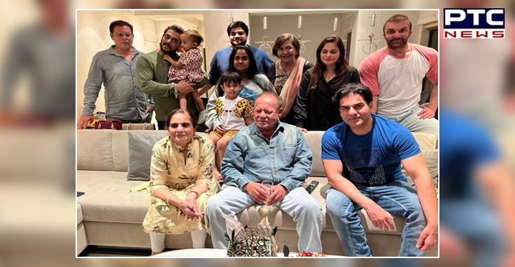 Salman Khan shares family pic on dad Salim Khan's 86th birthday