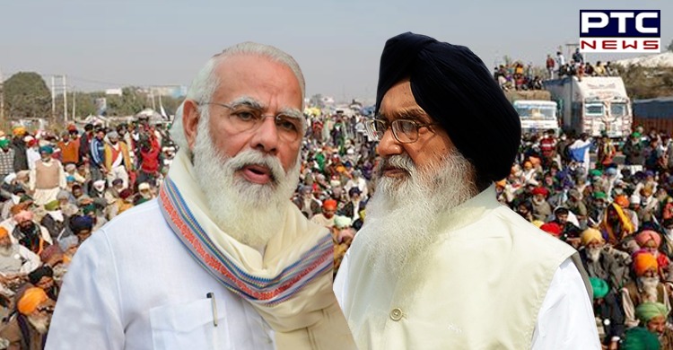 After PM Modi's announcement to repeal farm laws, Parkash Singh Badal terms it historic win of farmers