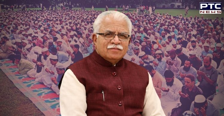 Offering namaz in open spaces won't be tolerated, says Haryana CM