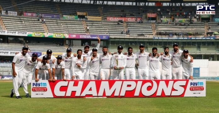 India becomes number one Test team after series win against New Zealand