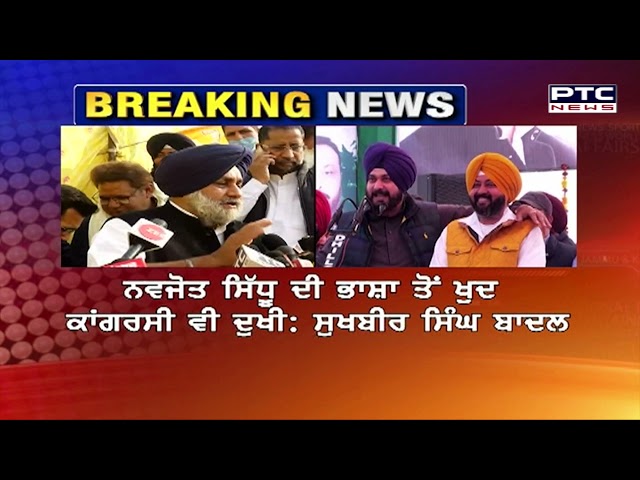 ਨਵਜੋਤ ਸਿੱਧੂ ਨੂੰ ਨਹੀਂ ਲੈਂਦਾ ਕੋਈ ਸੀਰੀਅਸ: ਸੁਖਬੀਰ ਸਿੰਘ ਬਾਦਲ