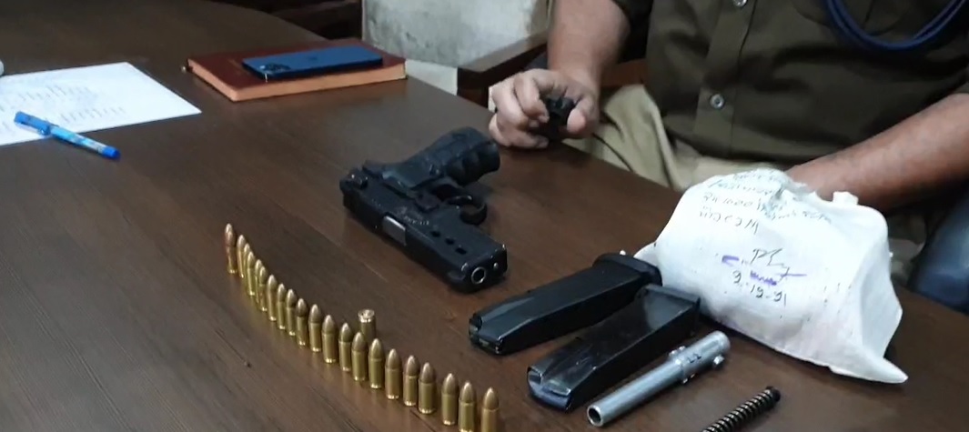 Punjab police recovers six pistols from locations pinpointed by two jailed gangsters