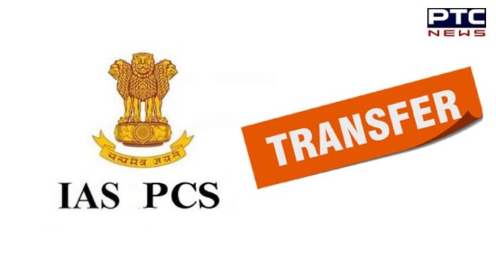 Punjab: 6 IAS officers among 11 transferred