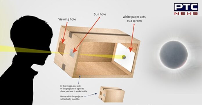 Solar eclipse 2021: How to make a pinhole box to view solar eclipse?