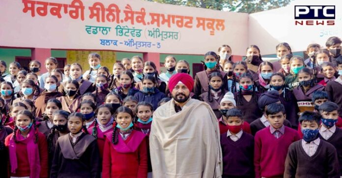 Punjab CM pays surprise visit to government school in Amritsar