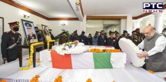 PM Narendra Modi, Amit Shah, pay last respects to CDS Gen Bipin Rawat, his wife