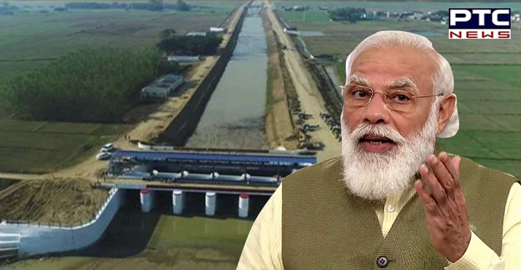 In boost to UP farmers, PM Modi inaugurates Saryu Canal project at Balrampur