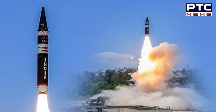 India successfully test-fires nuclear capable strategic Agni Prime missile
