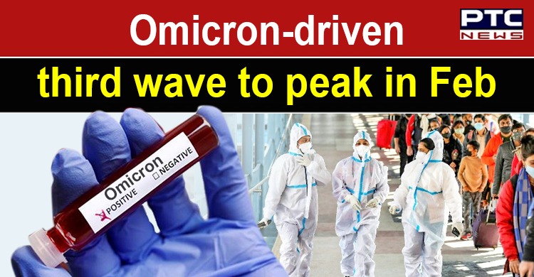 Omicron-driven third wave in India likely to peak in Feb