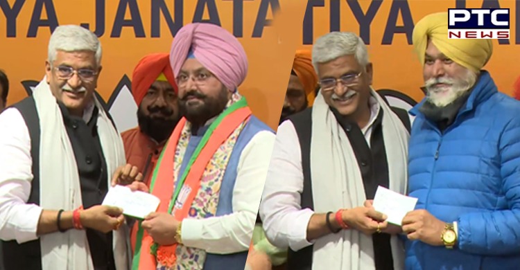Punjab polls: Cong MLAs Fateh Jang Singh Bajwa, Balwinder Laddi switch to BJP