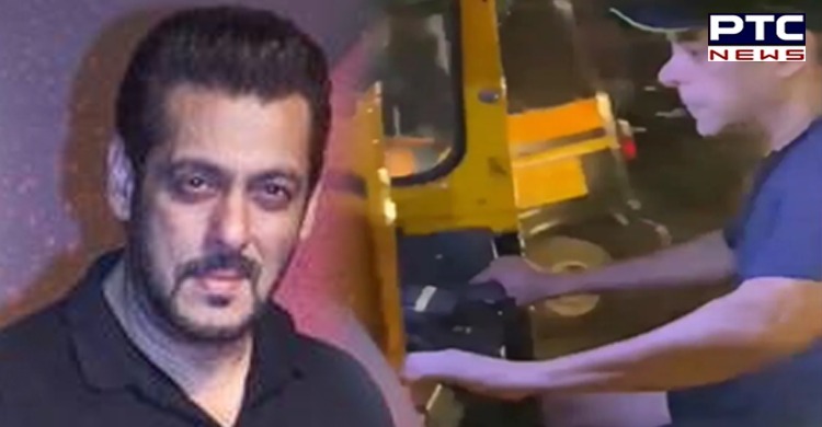Salman Khan drives auto-rickshaw; video goes viral
